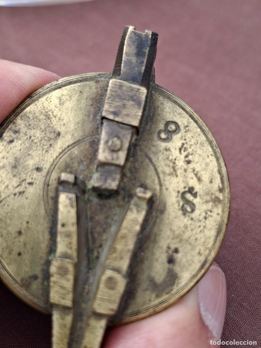 Antig&uuml;edades: ANTIGUO PONDERAL PESAS MEDIDA BRONCE - Foto 2
