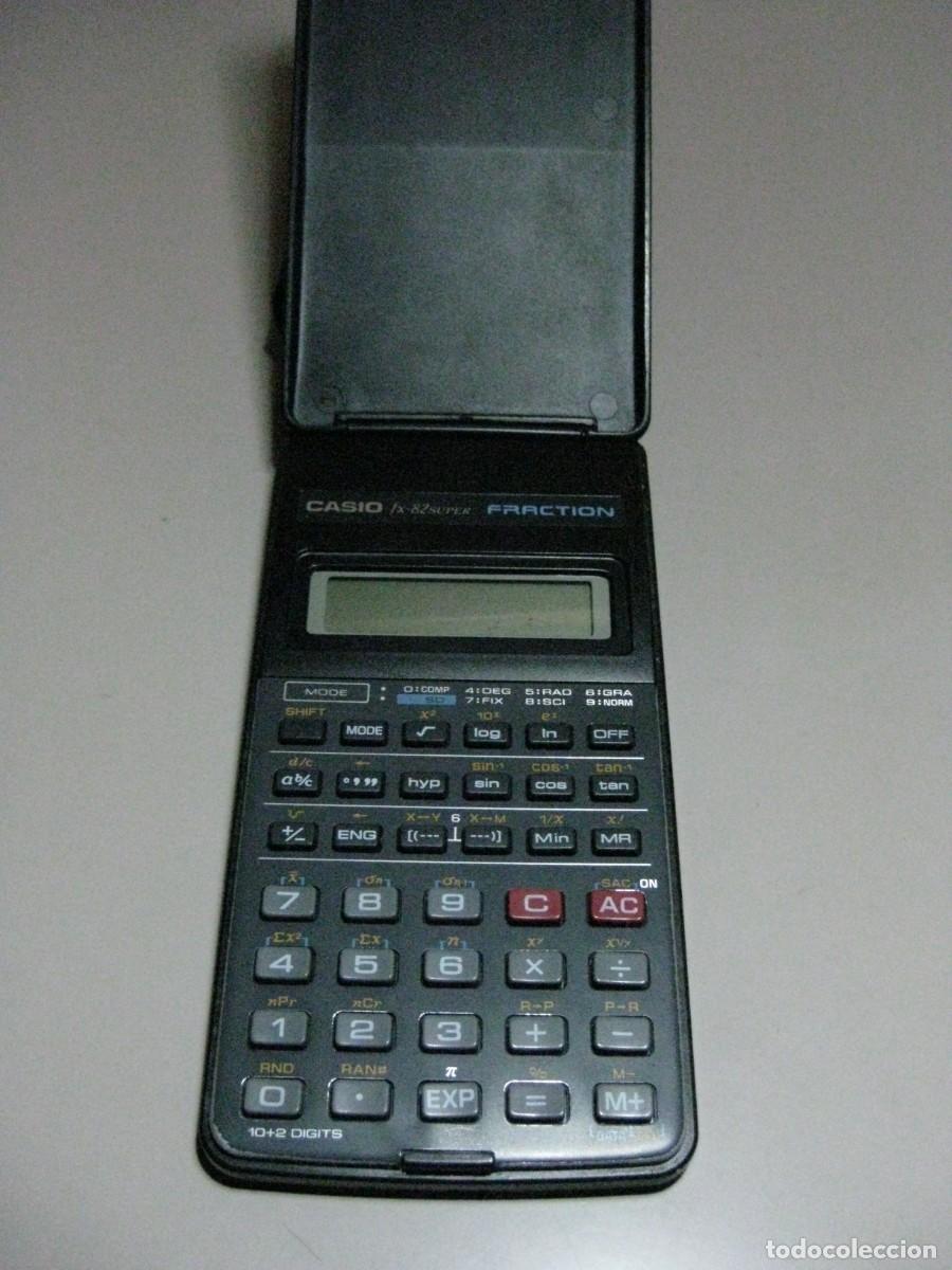 Antig&uuml;edades: CALCULADORA **CASIIO fx-82 SUPER FRACCION