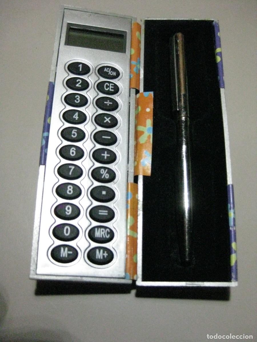 Antig&uuml;edades: CALCULADORA CON BOLI PARA BOLSO (NUEVA SIN UTILIZAR)