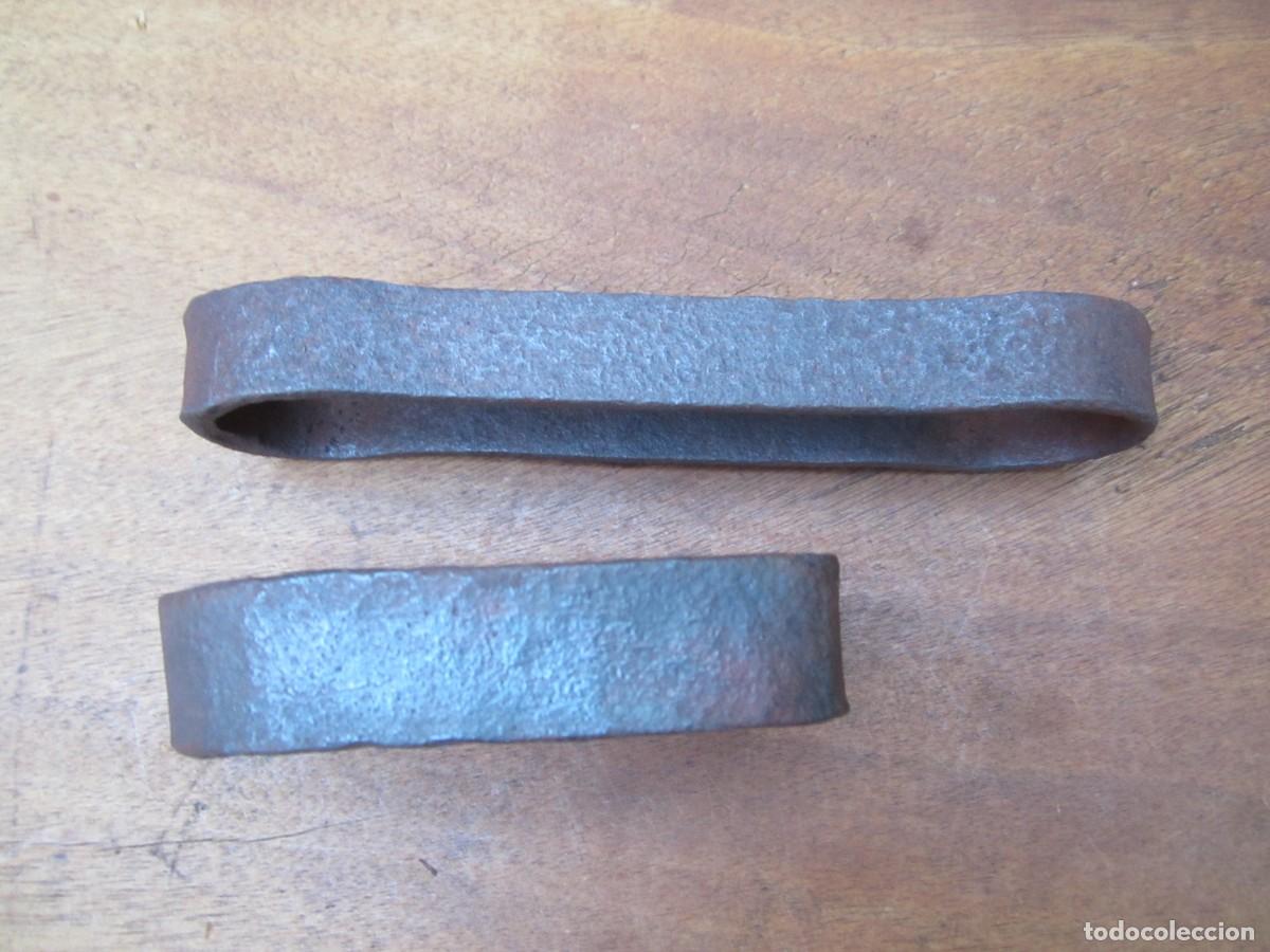 Antig&uuml;edades: Abrazaderas antiguas forja para madera. - Foto 4