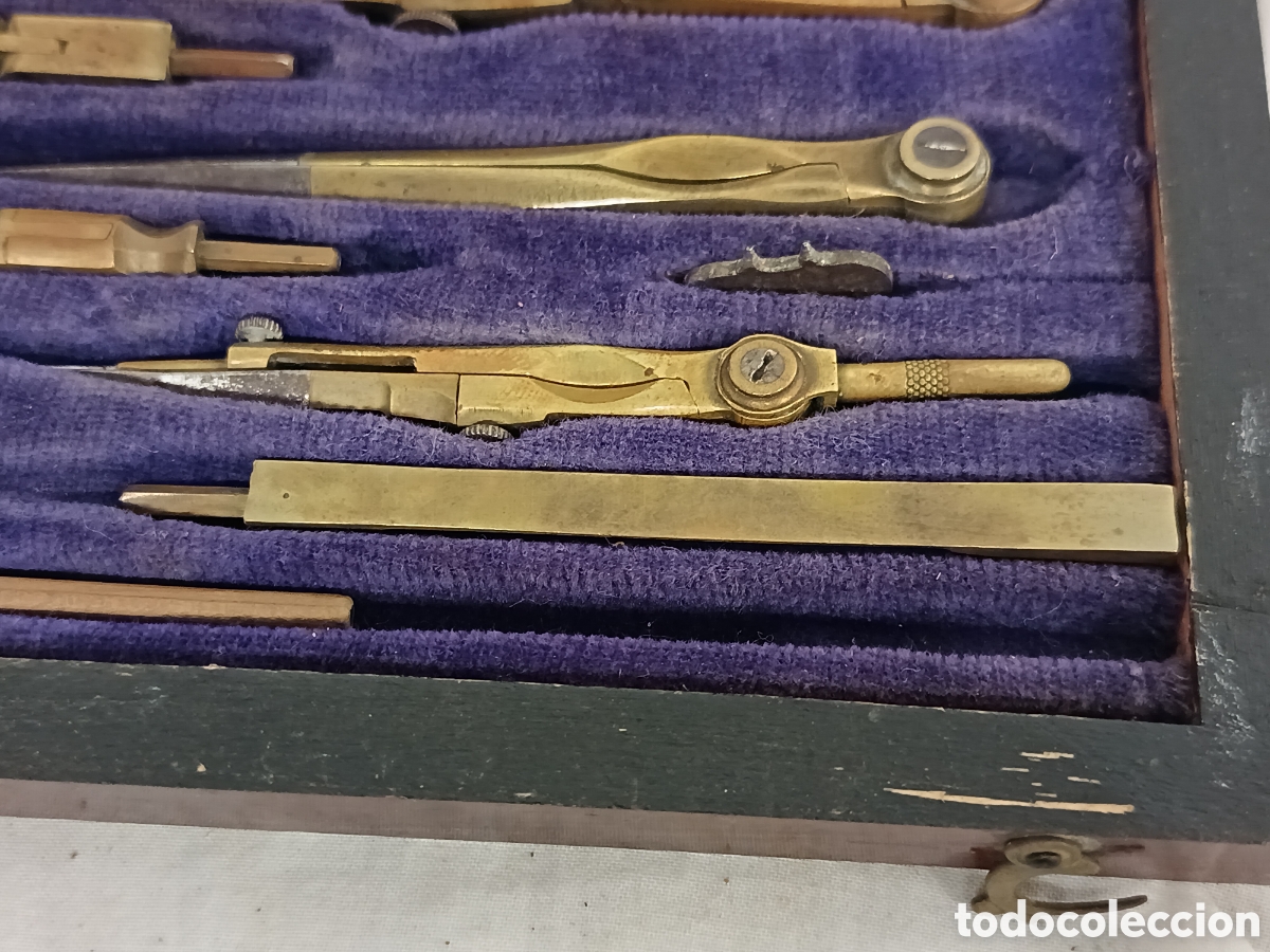 Antig&uuml;edades: JUEGO DE COMPAS SIGLO XIX - Foto 4
