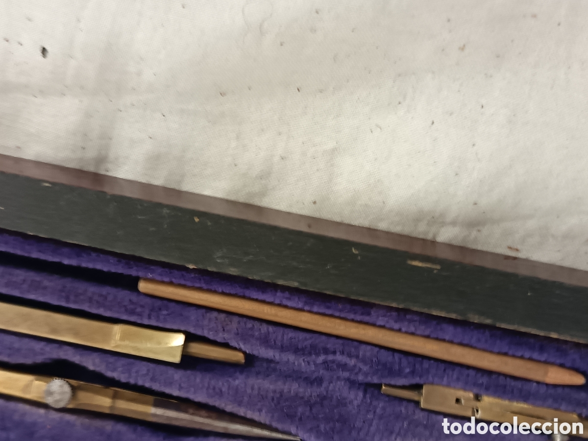 Antig&uuml;edades: JUEGO DE COMPAS SIGLO XIX - Foto 6