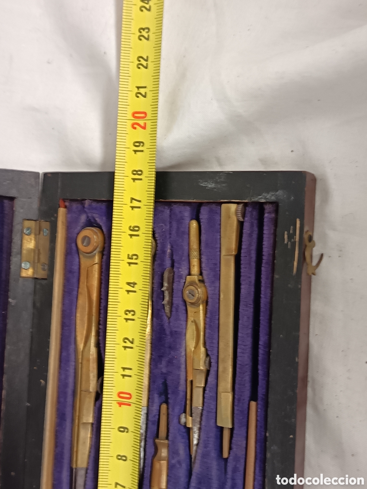 Antig&uuml;edades: JUEGO DE COMPAS SIGLO XIX - Foto 10