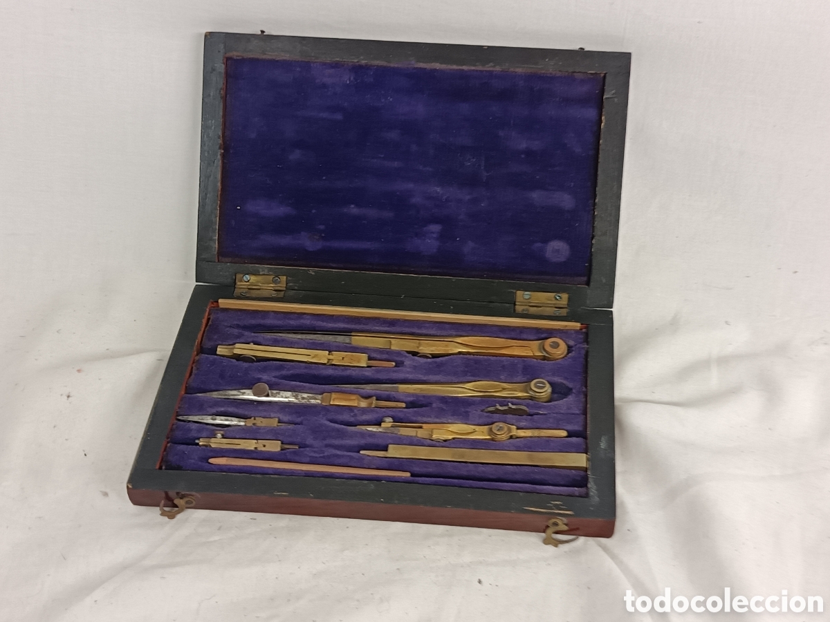 Antig&uuml;edades: JUEGO DE COMPAS SIGLO XIX