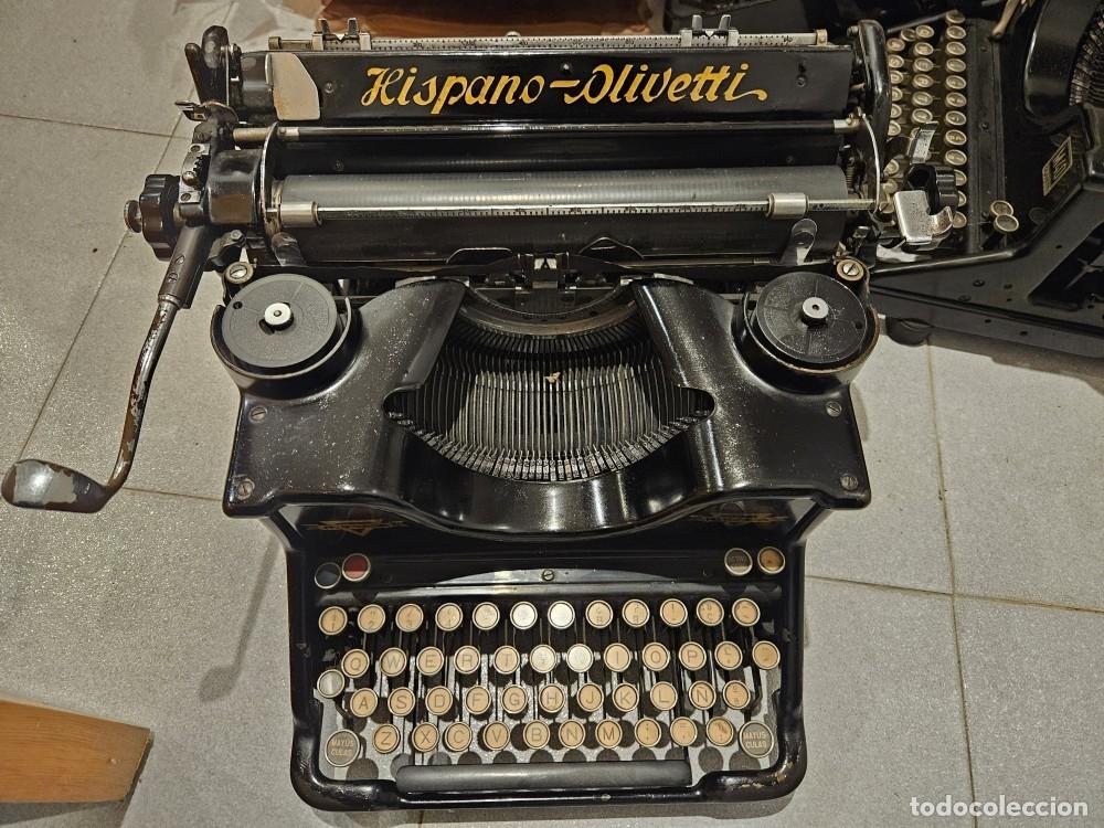 Antig&uuml;edades: PRIMERA MAQUINA DE ESCRIBIR HISPANO OLIVETTI IDEAL PARA DECORACI&Oacute;N