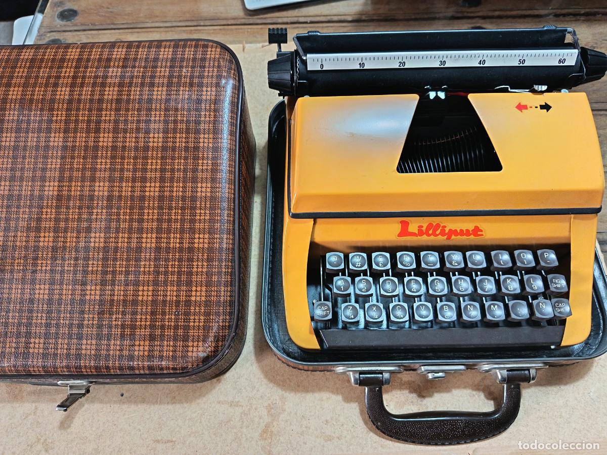 Antiquit&auml;ten: MAQUINA DE ESCRIBIR LILLIPUT. FUNCIONANDO, CON FUNDA. VER FOTOS.