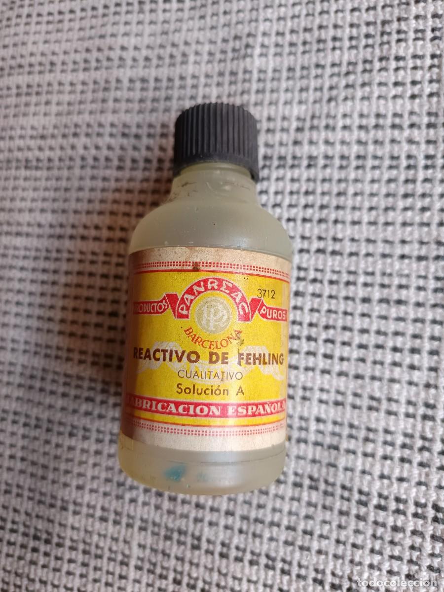 Antiquit&auml;ten: Antiguo bote de farmacia para f&oacute;rmulas. Panreac Barcelona.
