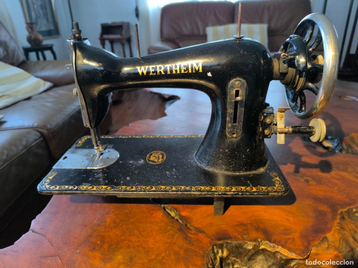 Antiques: ANTIGUA MAQUINA DE COSER WERTHEIM