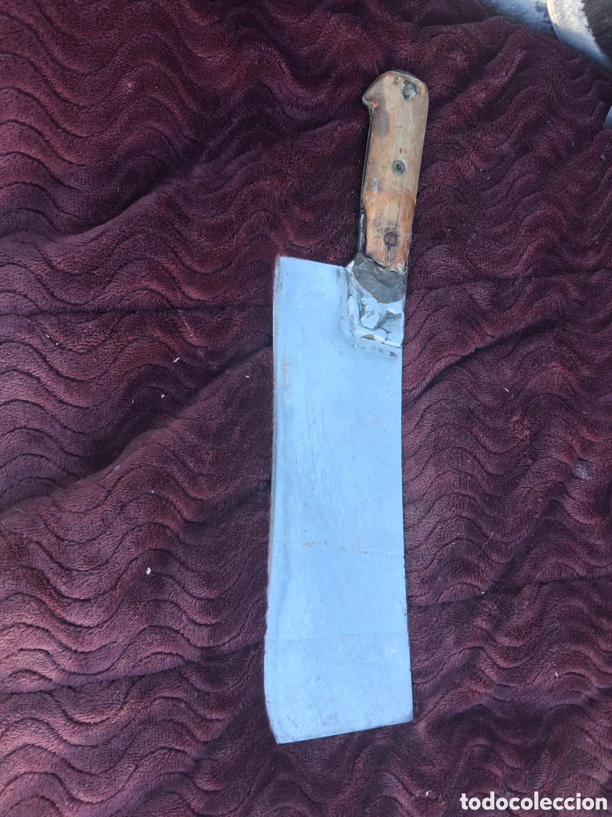 Antig&uuml;edades: GRAN CUCHILLO CARNICERO