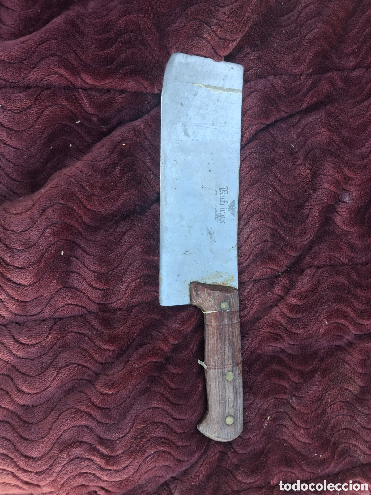 Antig&uuml;edades: CUCHILLO CARNICERO KRAFINOX