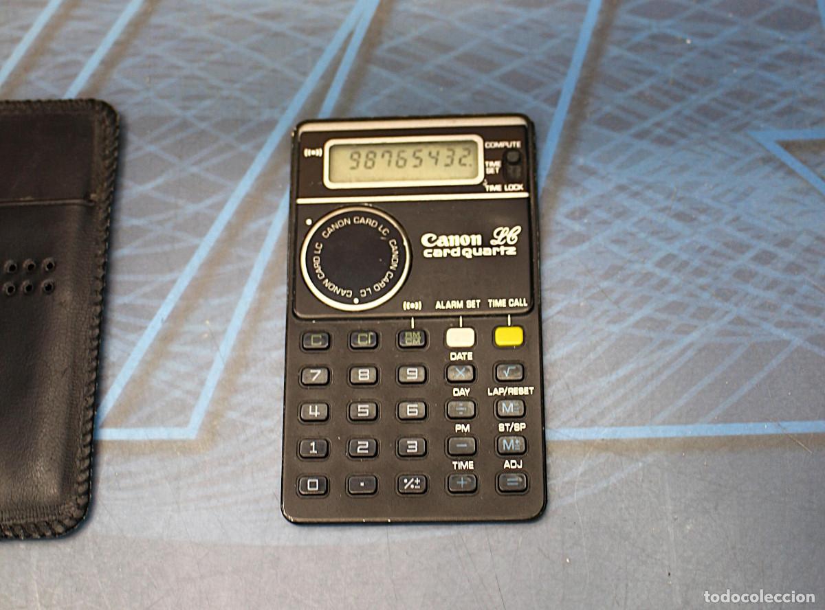 Antiquit&auml;ten: Calculadora Canon Card Quartz LC-61T. 1979.