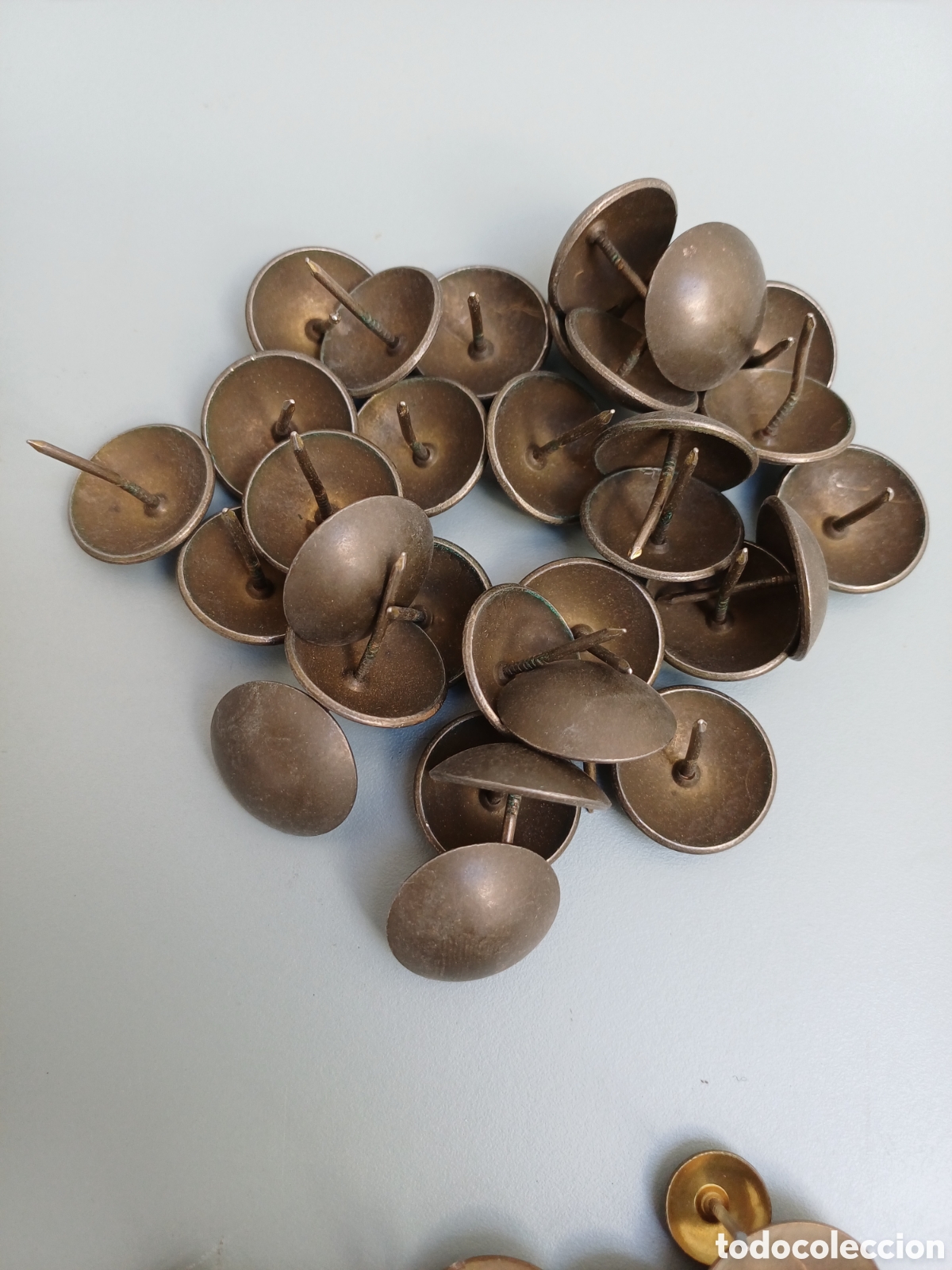 Antig&uuml;edades: Tachuelas-Chinchetas antiguas de varios tipos - Foto 3