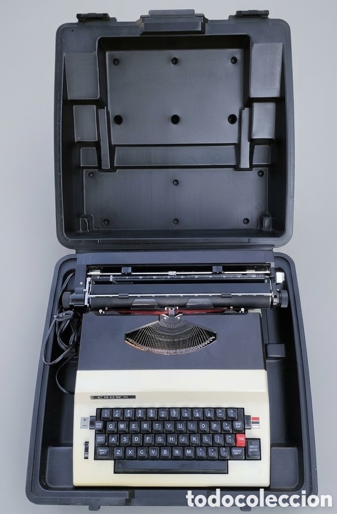 Antig&uuml;edades: M&aacute;quina de escribir CROWN - - Foto 2