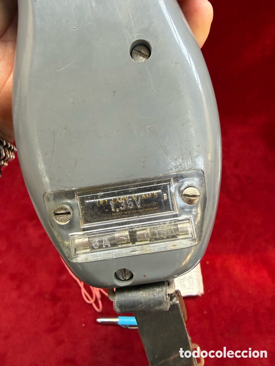 Antig&uuml;edades: Antiguo aparato Amperimetrico marca Metrix - Foto 6