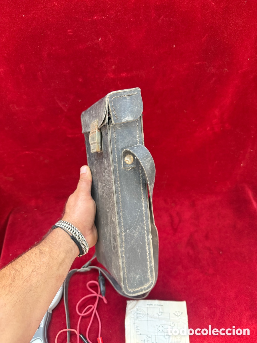 Antig&uuml;edades: Antiguo aparato Amperimetrico marca Metrix - Foto 11
