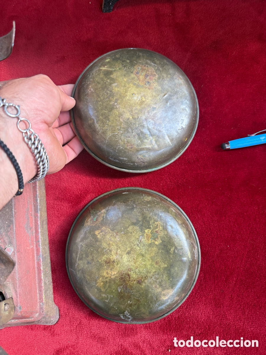 Antig&uuml;edades: Lote de dos antiguas basculas de 2 y de 5 kg! - Foto 12