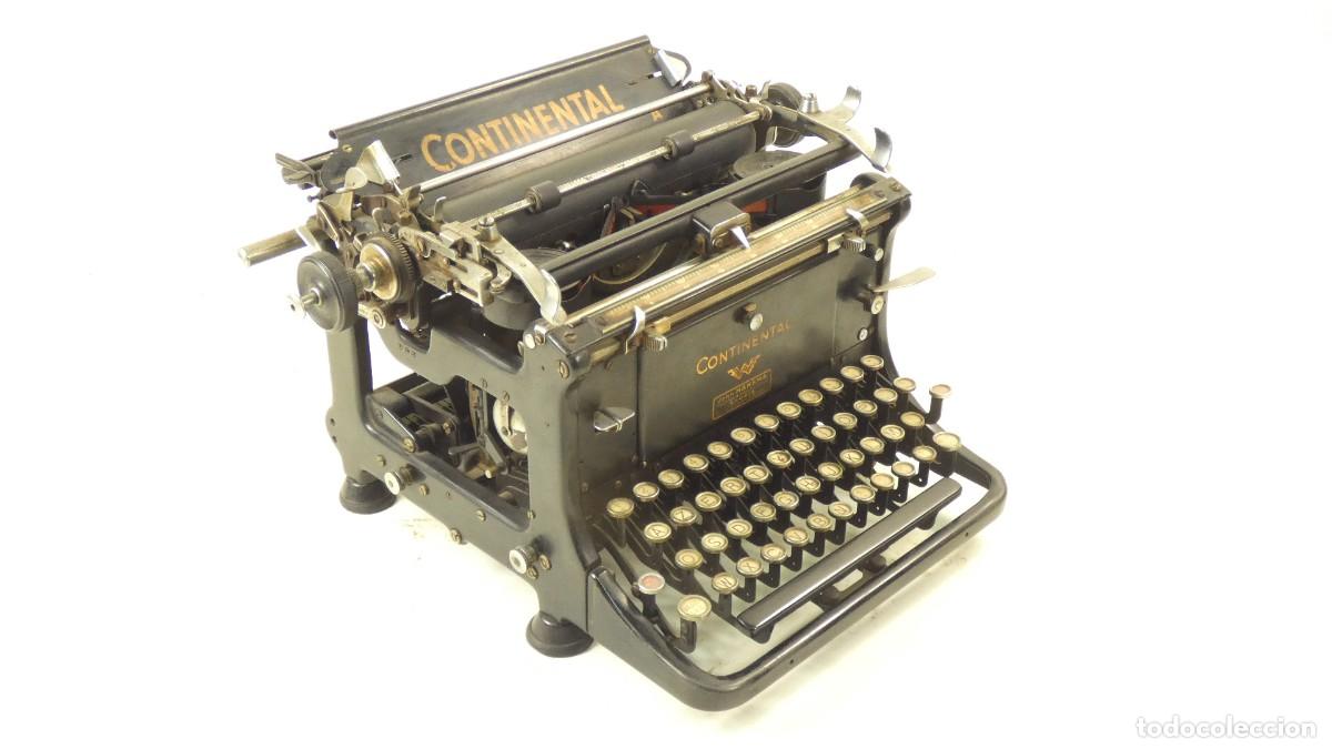 Antig&uuml;edades: Maquina de escribir CONTINENTAL A&Ntilde;O 1935 Typewriter Schreibmaschine