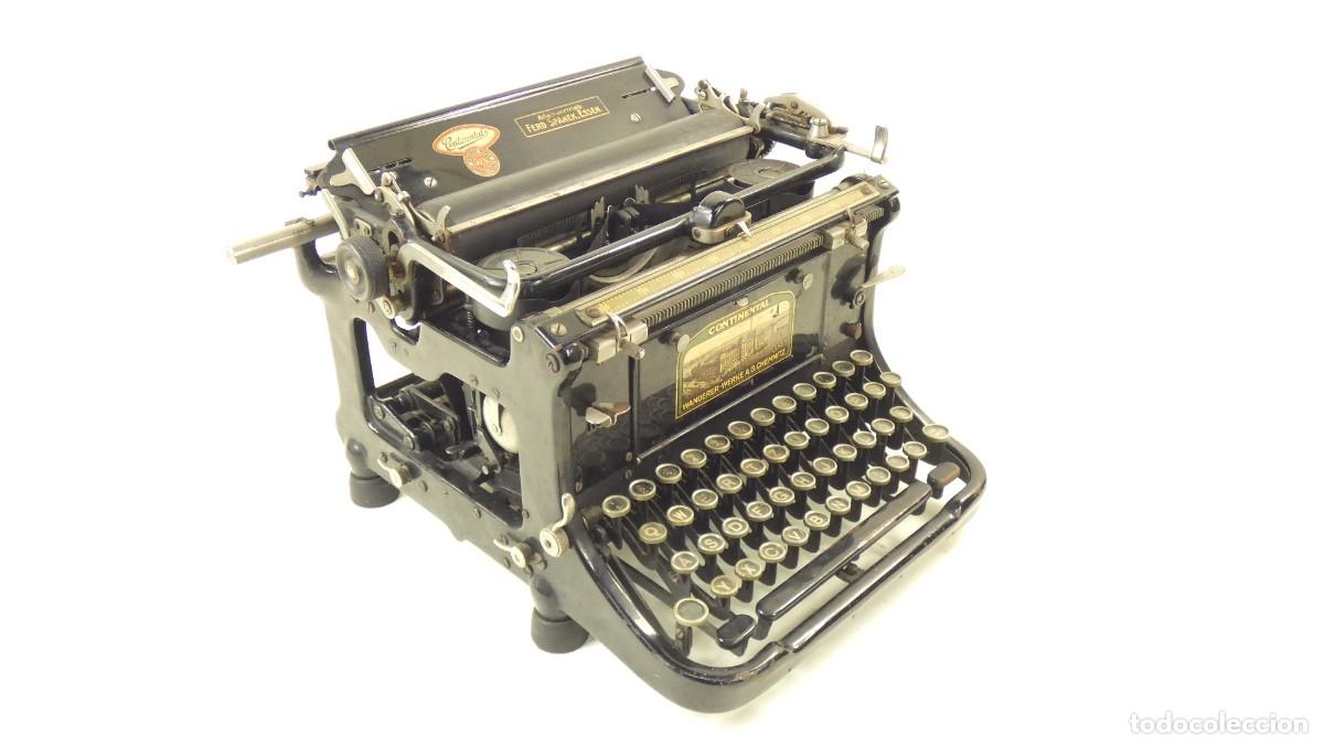 Antig&uuml;edades: Maquina de escribir CONTINENTAL STANDARD A&Ntilde;O 1928 Typewriter Schreibmaschine