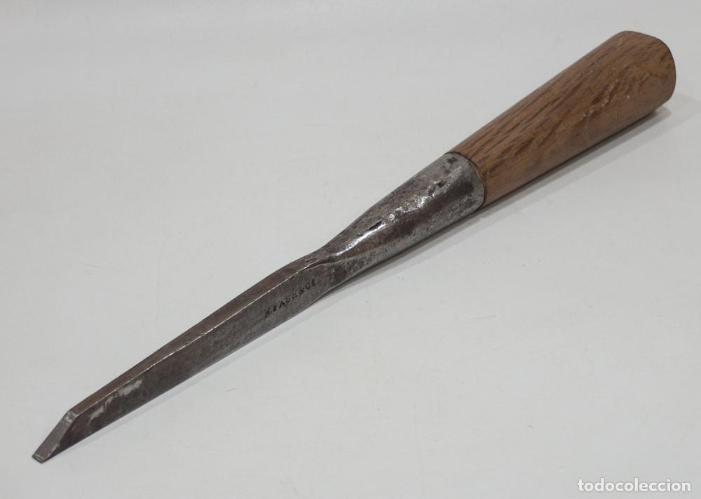 Oggetti Antichi: ANTIGUO FORMON BEDANO DE CALCETIN W. M ASH & CO. SHEFFIELD. PRINCIPIOS DEL SIGLO XIX.