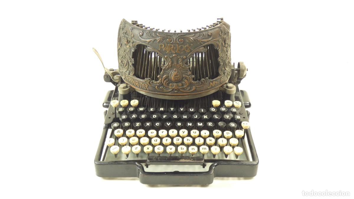 Antig&uuml;edades: Maquina de escribir BAR-LOCK N&ordm;6 A&Ntilde;O 1895 Typewriter Schreibmaschine