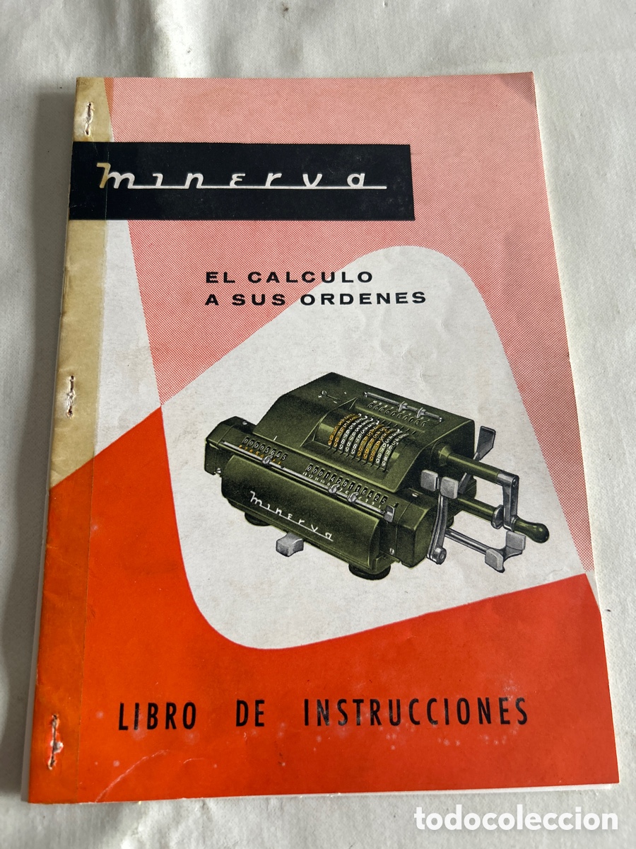 Antiquit&eacute;s: Manual de instrucciones Calculadora mec&aacute;nica Minerva