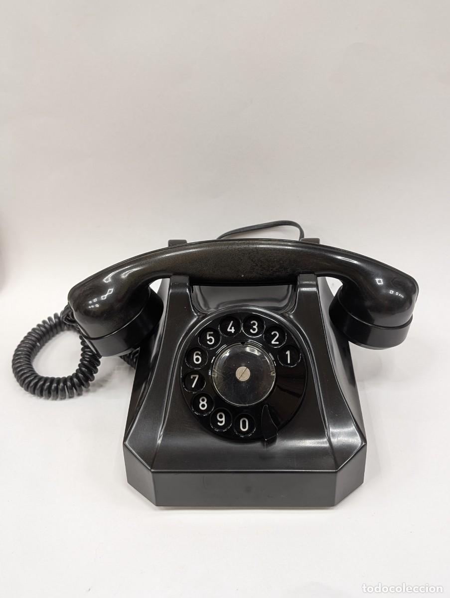 Telefones: TELEFONO DE BAQUELITA NEGRO