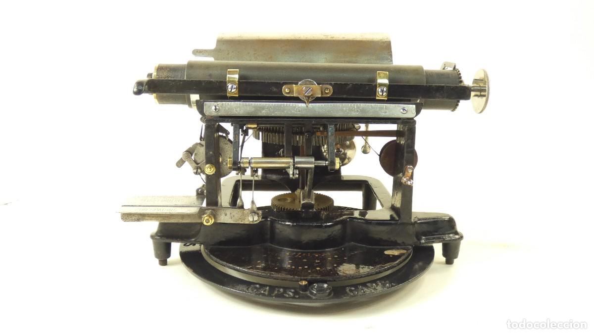 Antig&uuml;edades: Maquina de escribir EDISON MIMEOGRAPH N&ordm;2 A&Ntilde;O 1892 Typewriter Schreibmaschine