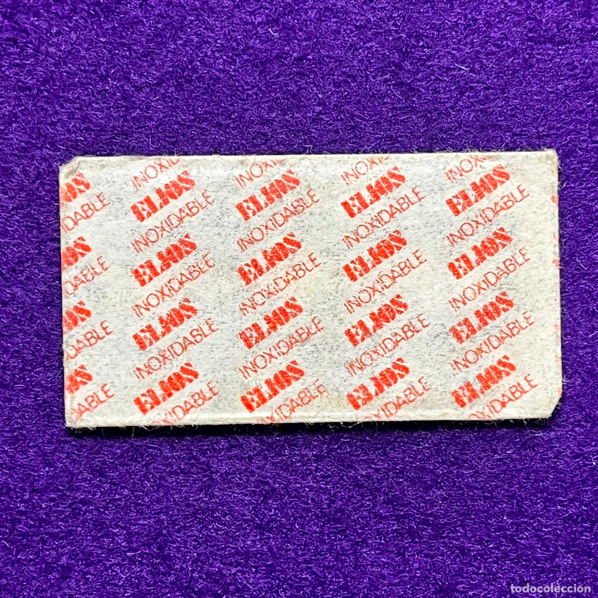 Antig&uuml;edades: FUNDA Y HOJA DE CUCHILLA DE AFEITAR. ELION.