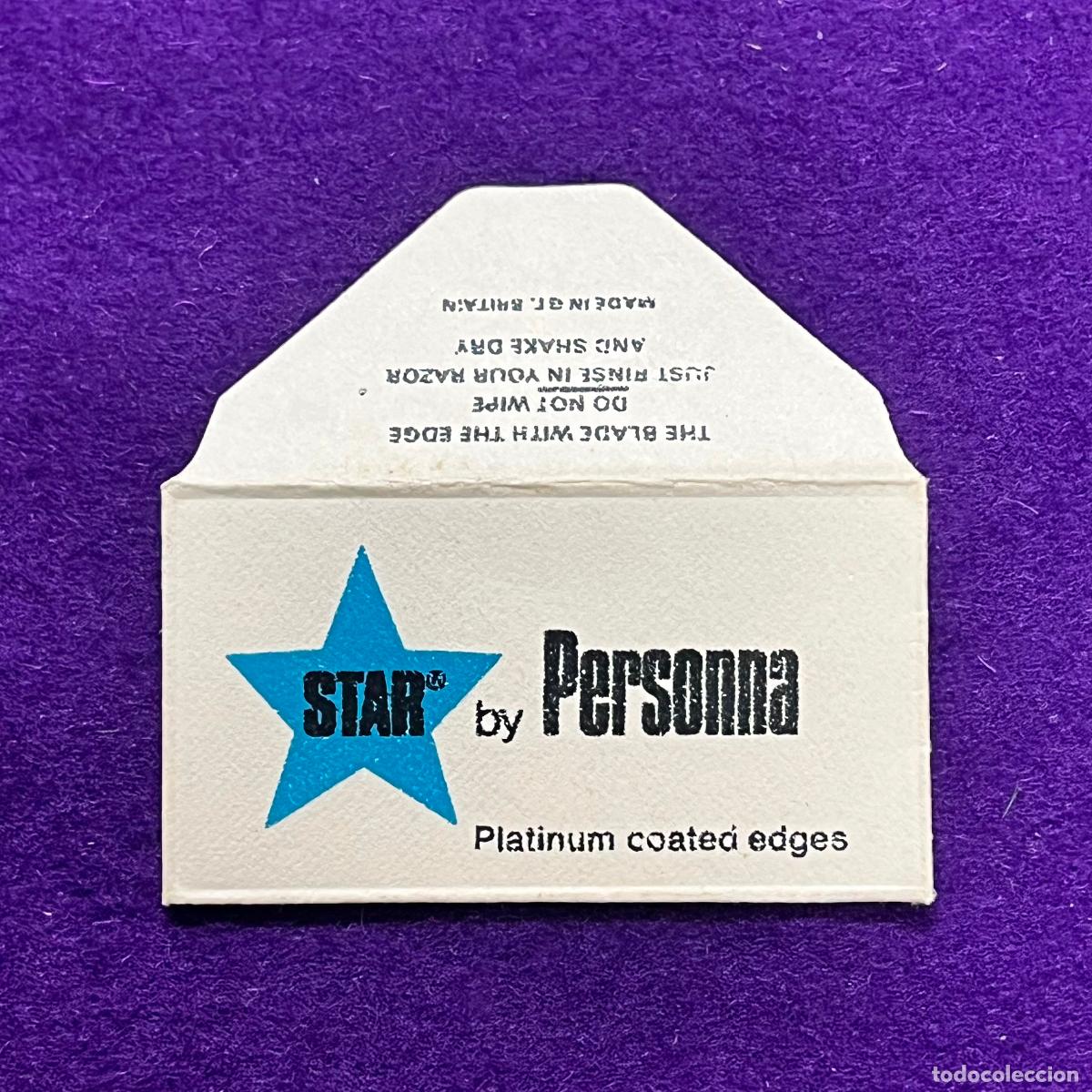 Antig&uuml;edades: FUNDA DE HOJA DE CUCHILLA DE AFEITAR. STAR BY PERSONNA.