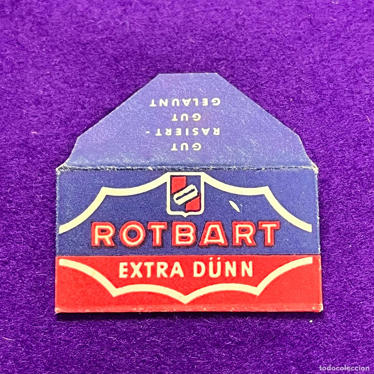 Antiquit&auml;ten: FUNDA DE HOJA DE CUCHILLA DE AFEITAR. ROTBART.