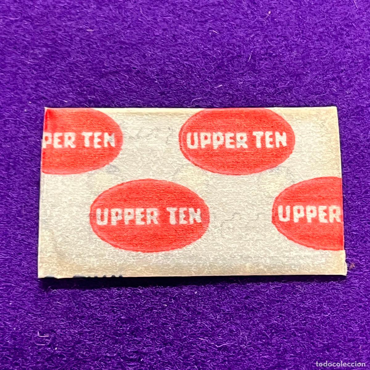 Antiquit&auml;ten: FUNDA Y HOJA DE CUCHILLA DE AFEITAR. UPPER TEN.