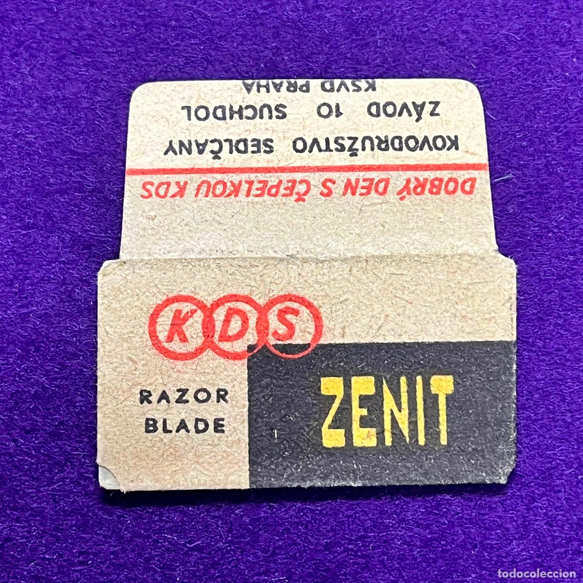 Antiquit&auml;ten: FUNDA DE HOJA DE CUCHILLA DE AFEITAR. ZENIT.