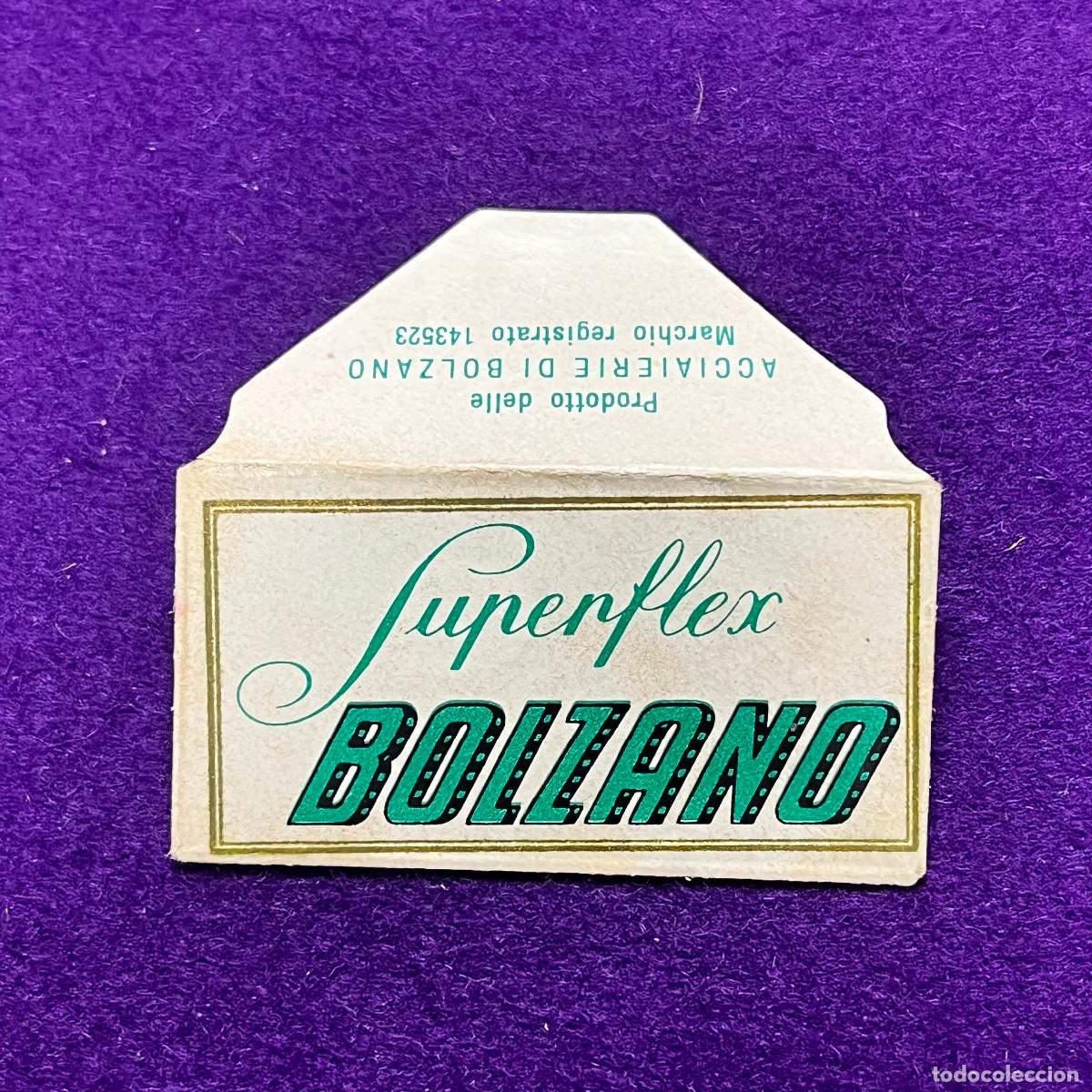 Antiquit&auml;ten: FUNDA DE HOJA DE CUCHILLA DE AFEITAR. SUPER BOLZANO.