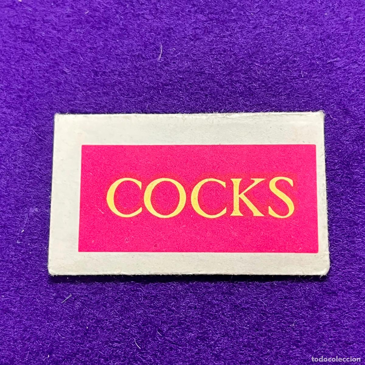 Antiquit&auml;ten: FUNDA Y HOJA DE CUCHILLA DE AFEITAR. COCKS.