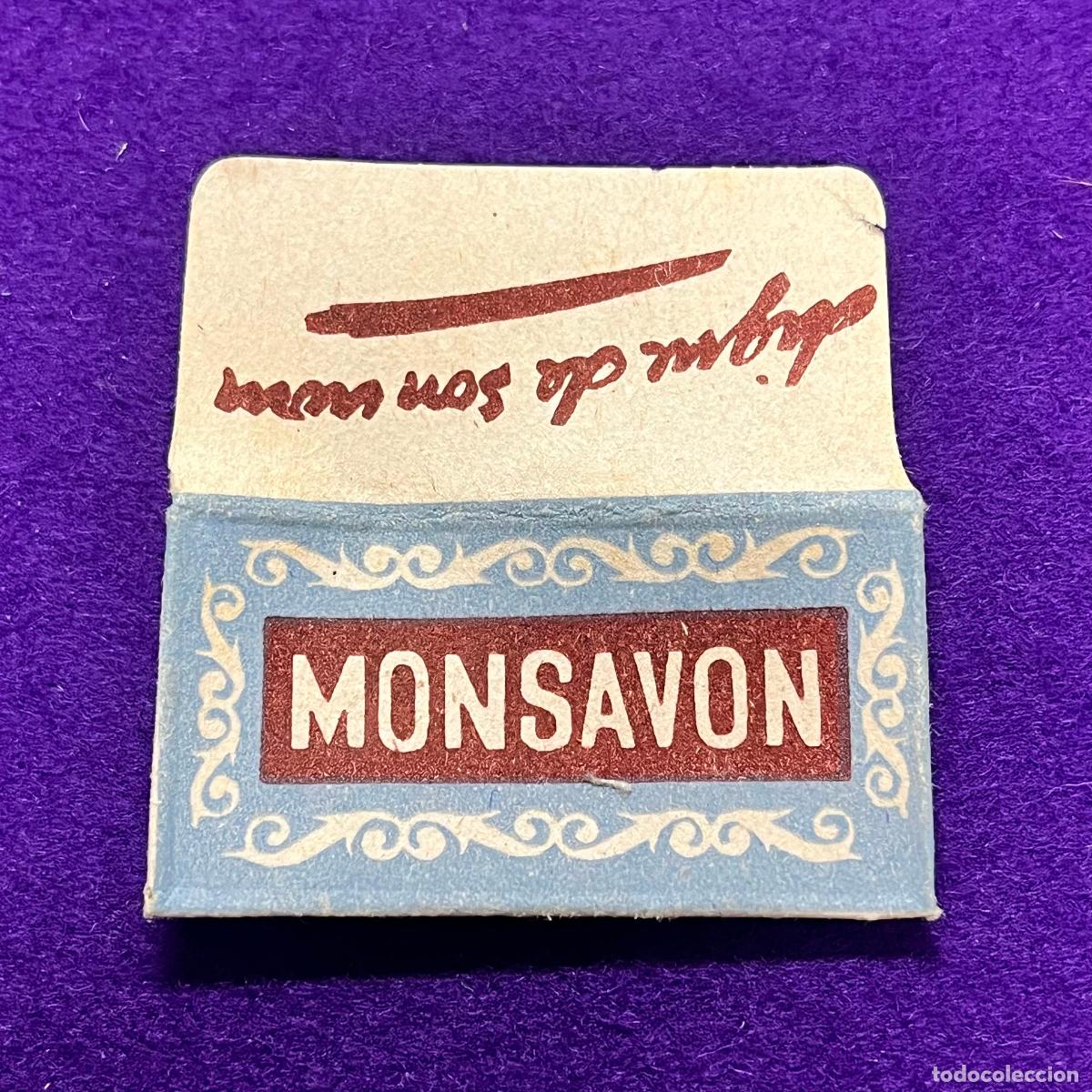 Antiquit&auml;ten: FUNDA DE HOJA DE CUCHILLA DE AFEITAR. MONSAVON.