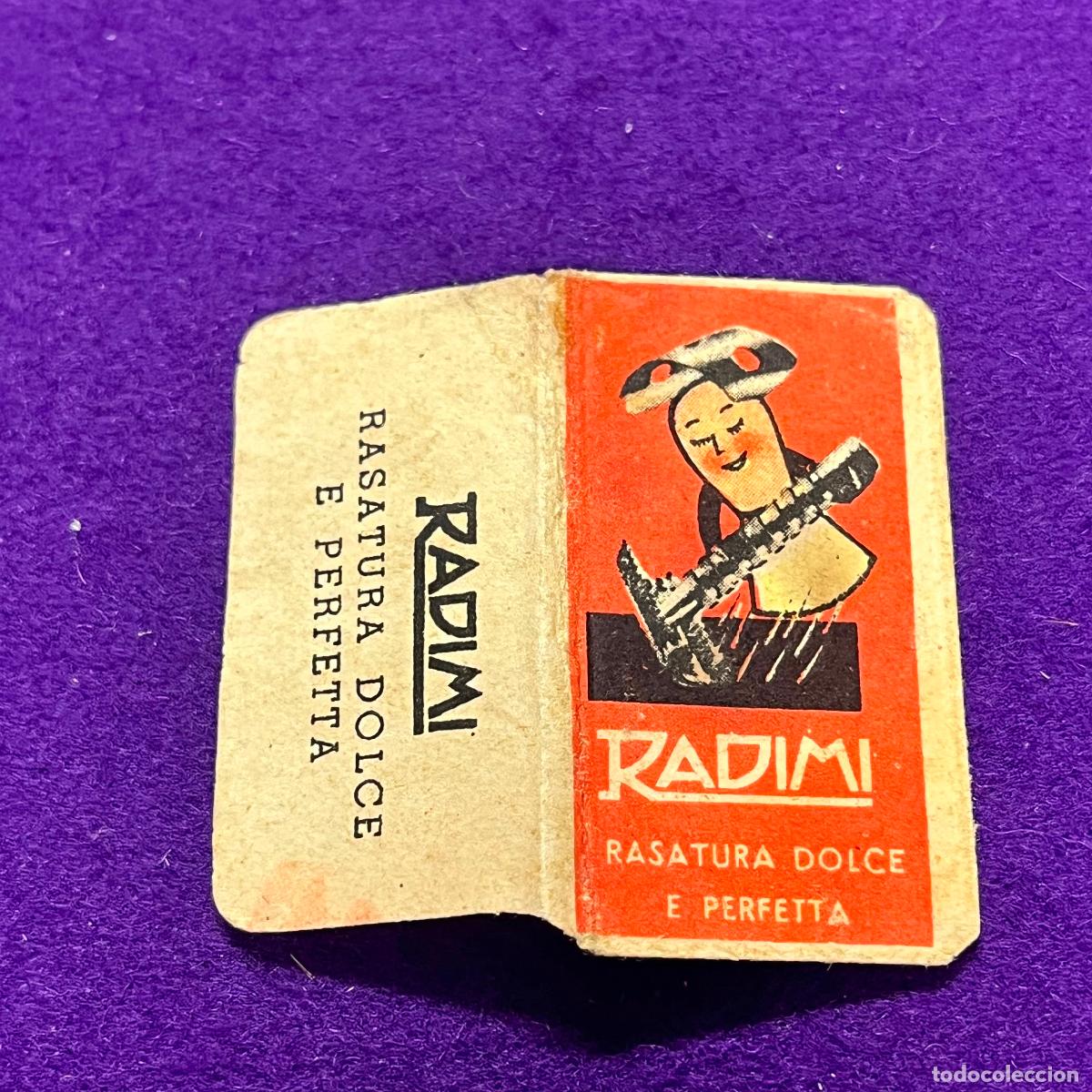 Antiquit&auml;ten: FUNDA DE HOJA DE CUCHILLA DE AFEITAR. RADIMI.