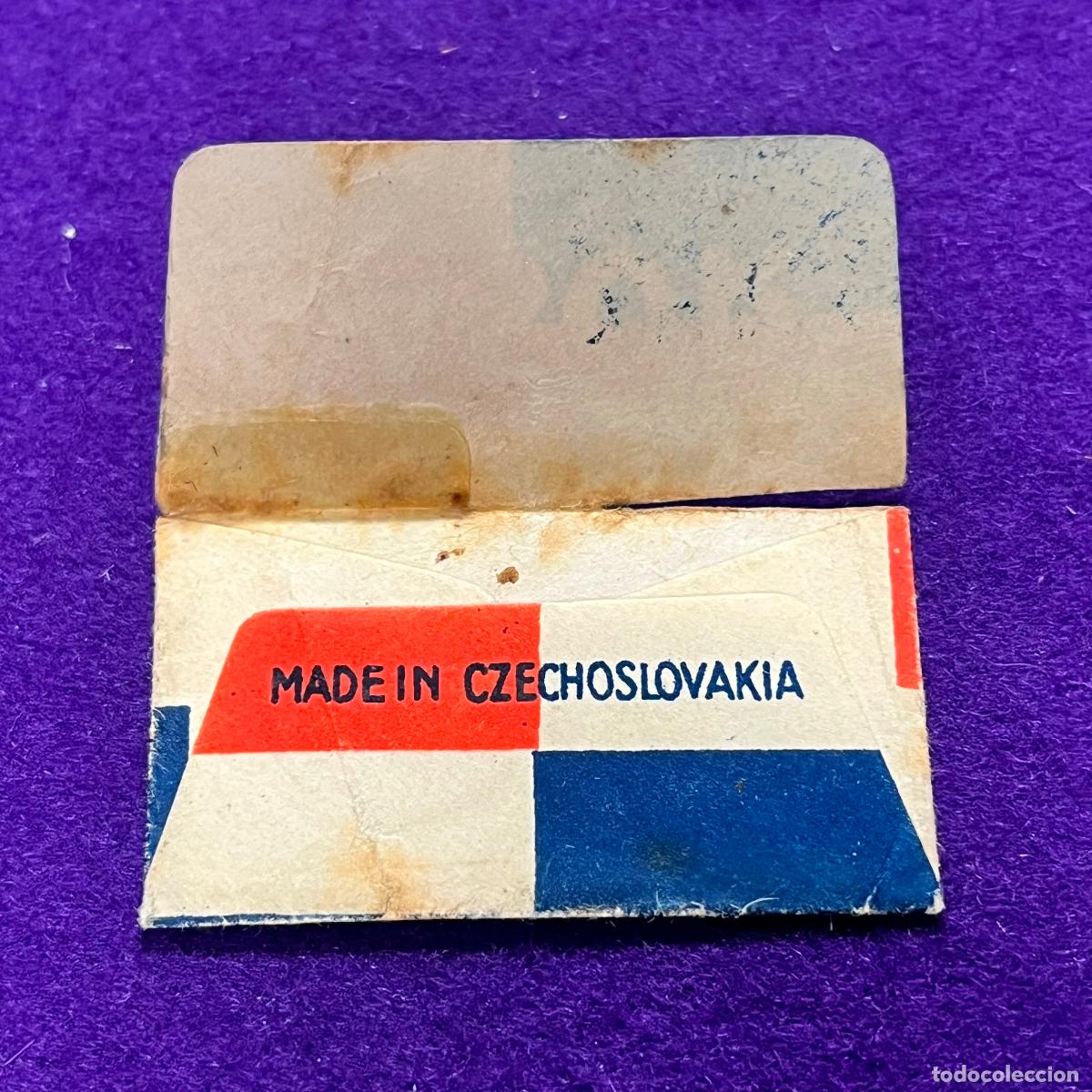 Antig&uuml;edades: FUNDA DE HOJA DE CUCHILLA DE AFEITAR. RASOR. - Foto 2