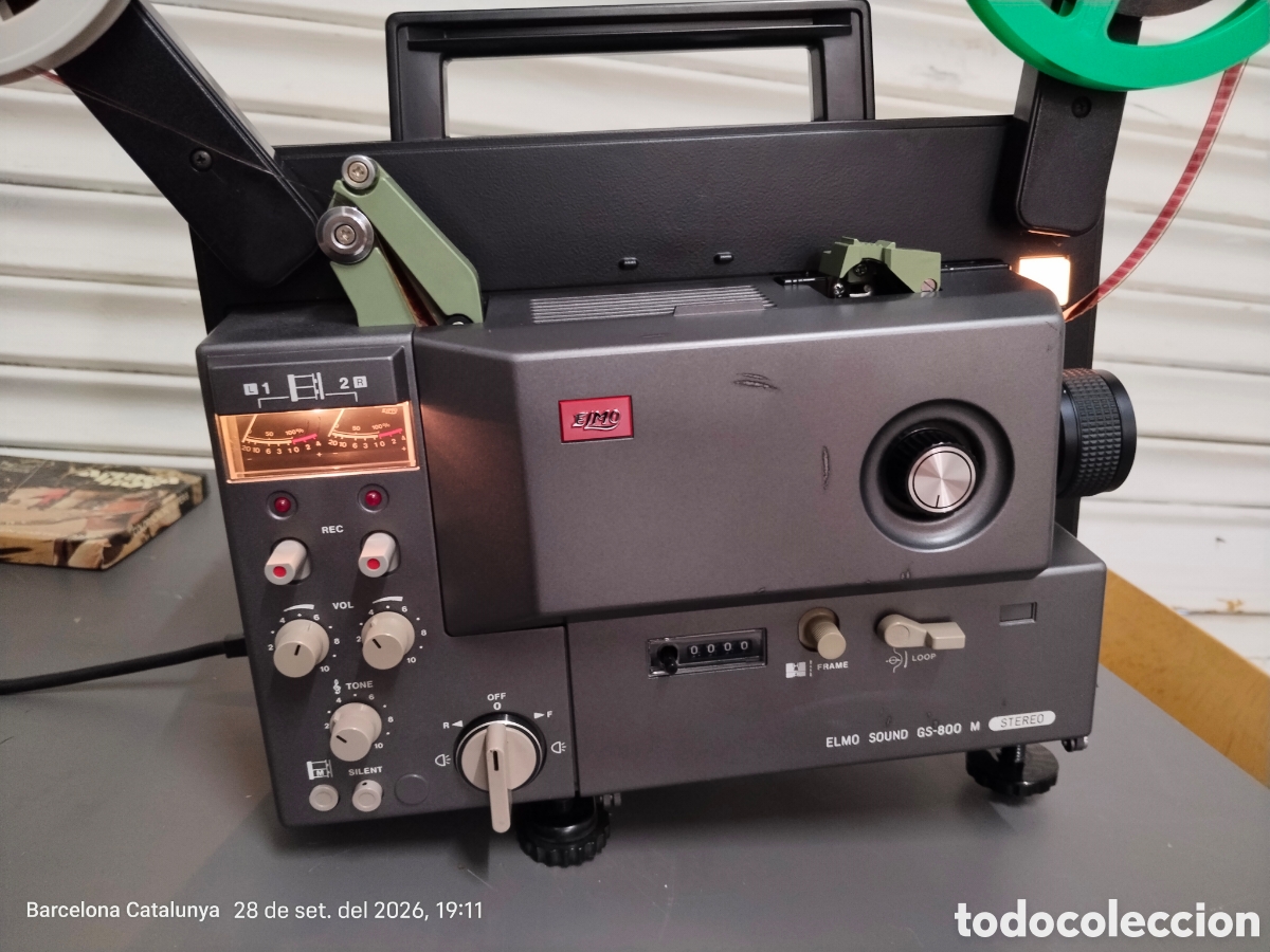 Oggetti Antichi: Proyector Elmo GS 800 M