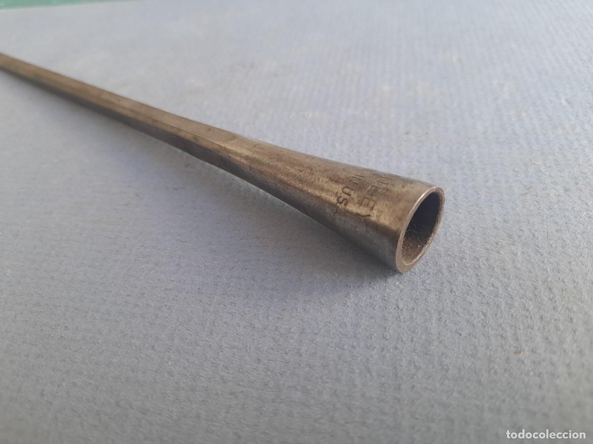 Antig&uuml;edades: Formon sin mango, Stanley USA, corte 6mm, largo 20cm aprox - Foto 4