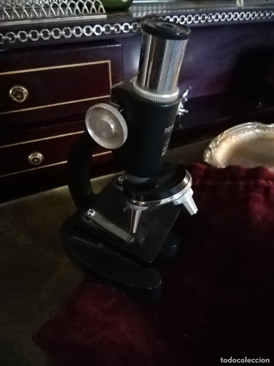 Antig&uuml;edades: *ANTIGUO MICROSCOPIO REGENT. (Rf:V/.) - Foto 5