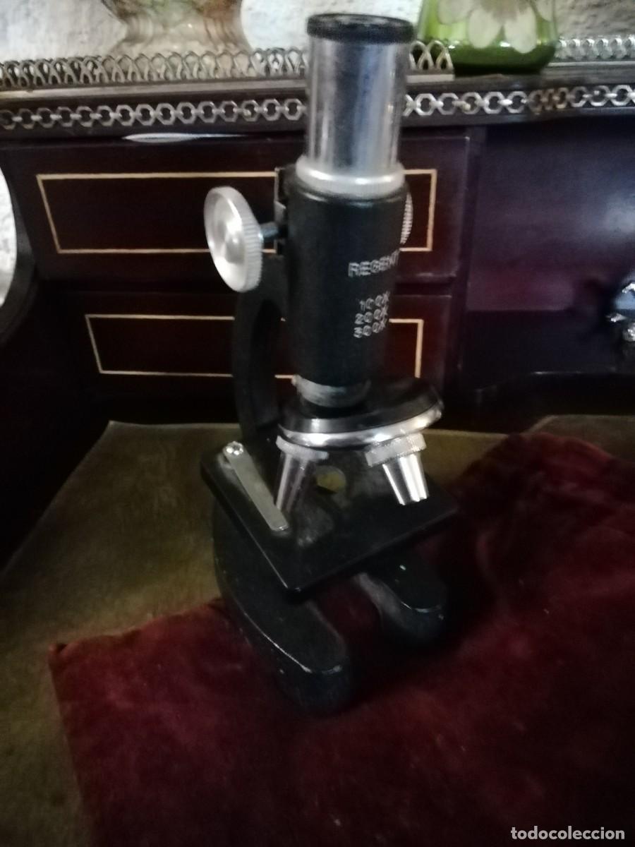 Antig&uuml;edades: *ANTIGUO MICROSCOPIO REGENT. (Rf:V/.) - Foto 1