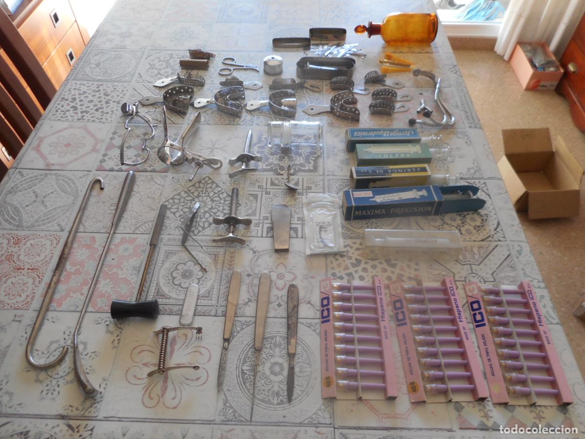 Antig&uuml;edades: lote de herramientas medicas - Foto 2