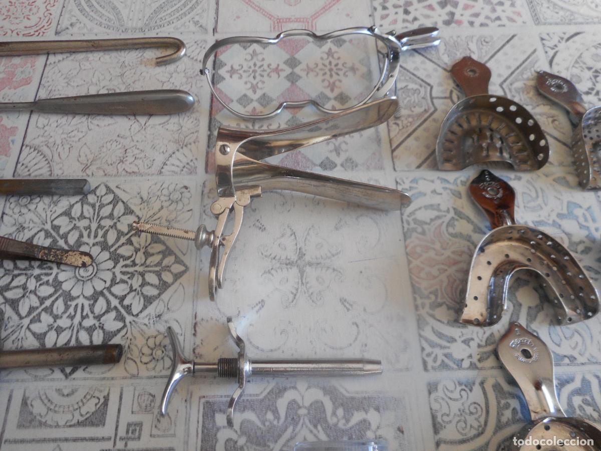Antig&uuml;edades: lote de herramientas medicas - Foto 11