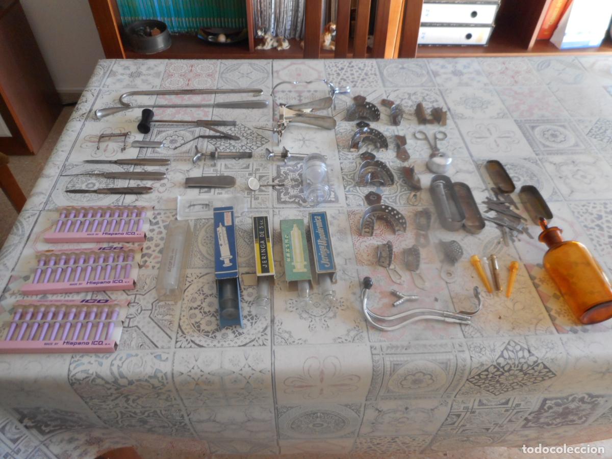 Antiquit&auml;ten: lote de herramientas medicas