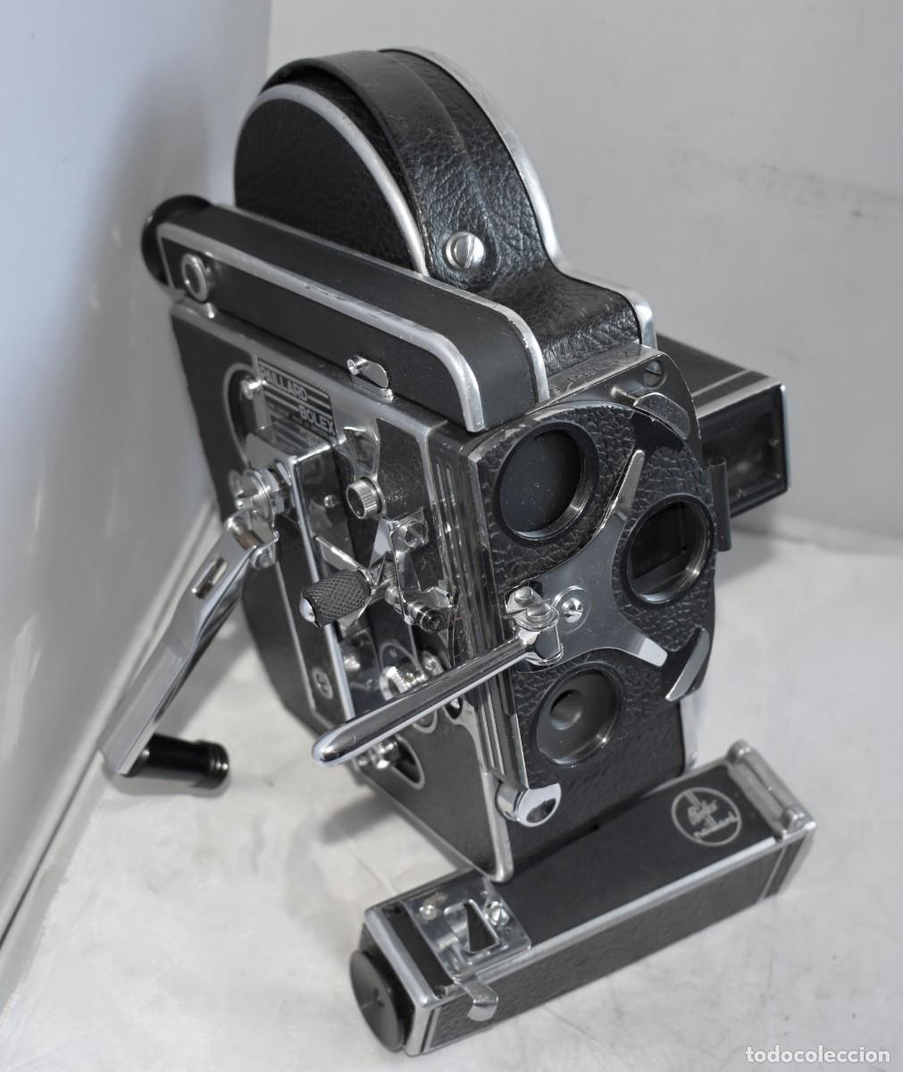 Antiques: CAMARA PROFESIONAL DE CINE A CUERDA, DE 16 mm.SUIZA 1955..PAILLARD BOLEX H16 REFLEX..FUNCIONA