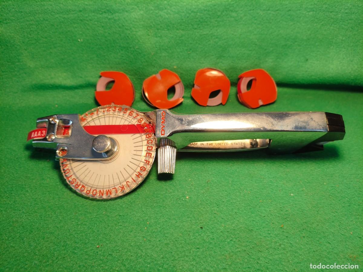 Antiquit&eacute;s: DYMO. ROTULADORA. USA. CON CINTAS