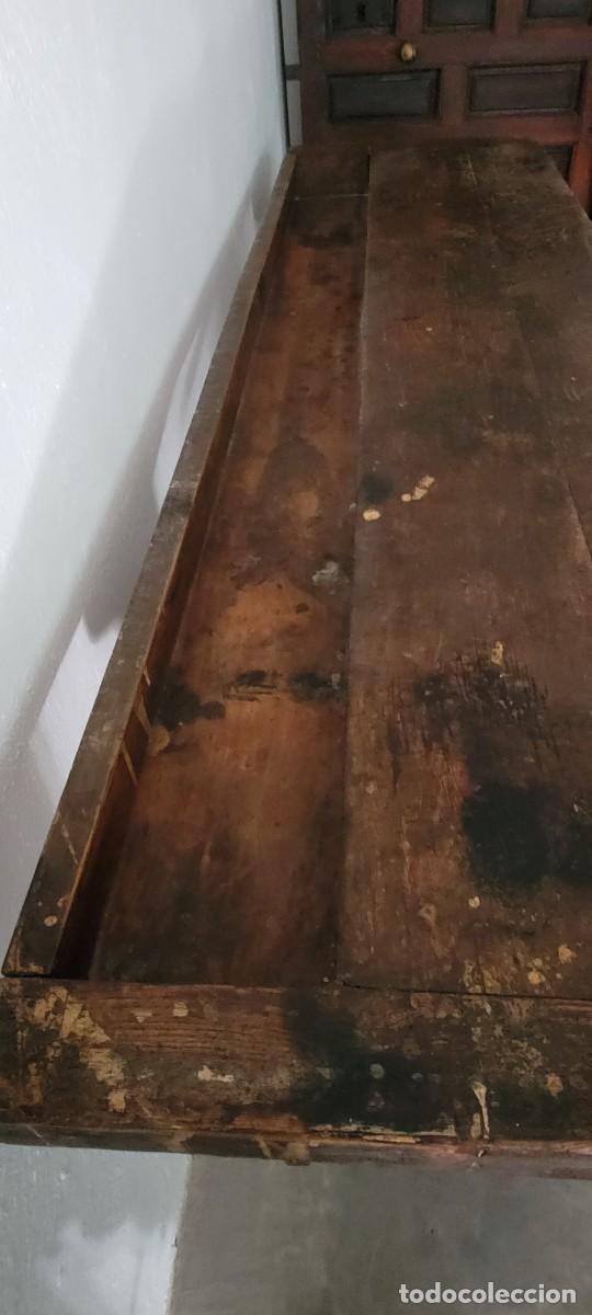 Antig&uuml;edades: Banco de carpintero a&ntilde;os 40-50 - Foto 7