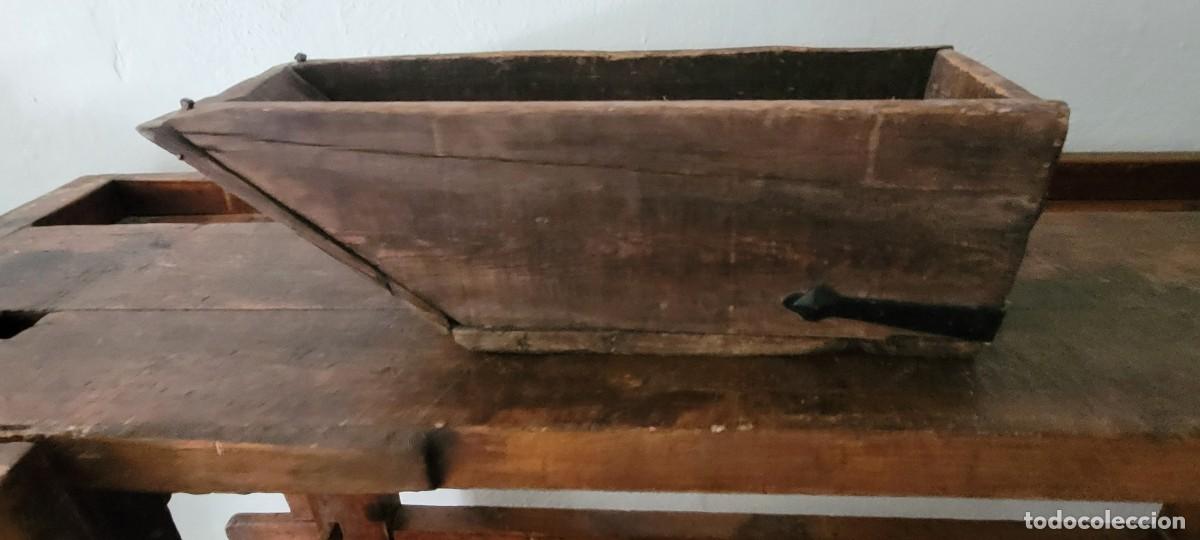 Antig&uuml;edades: Banco de carpintero a&ntilde;os 40-50 - Foto 10