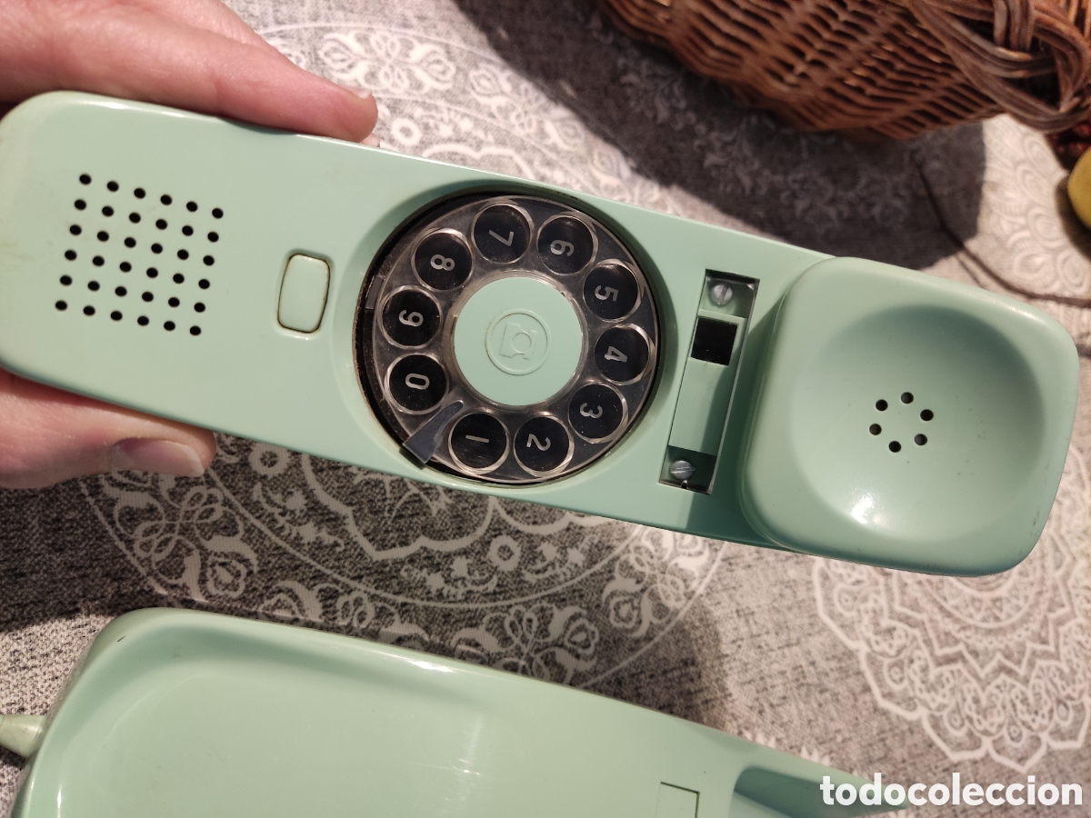 Tel&eacute;fonos: Tel&eacute;fono antiguo de pared - Foto 4