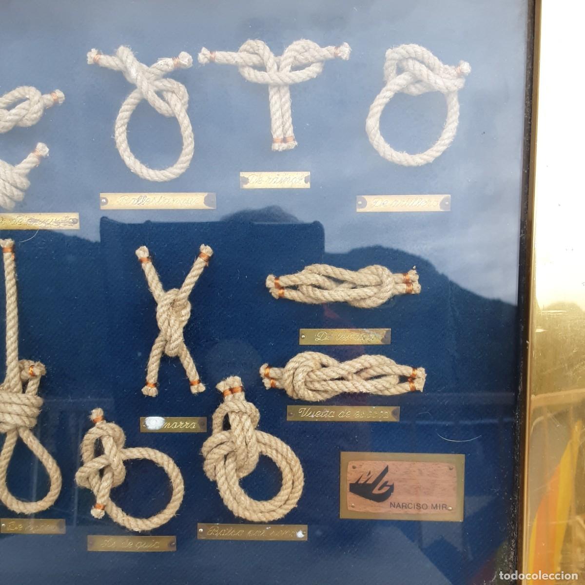 Antig&uuml;edades: Cuadro nudos marinerosNarciso Mir - Foto 4